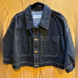 Slvrlake Denim Jacket with Short Sleeves NWOT